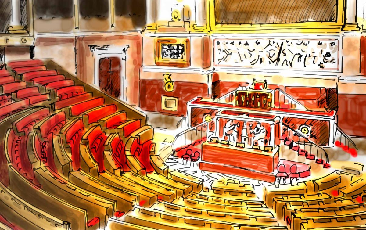 assemblée nationale dessin