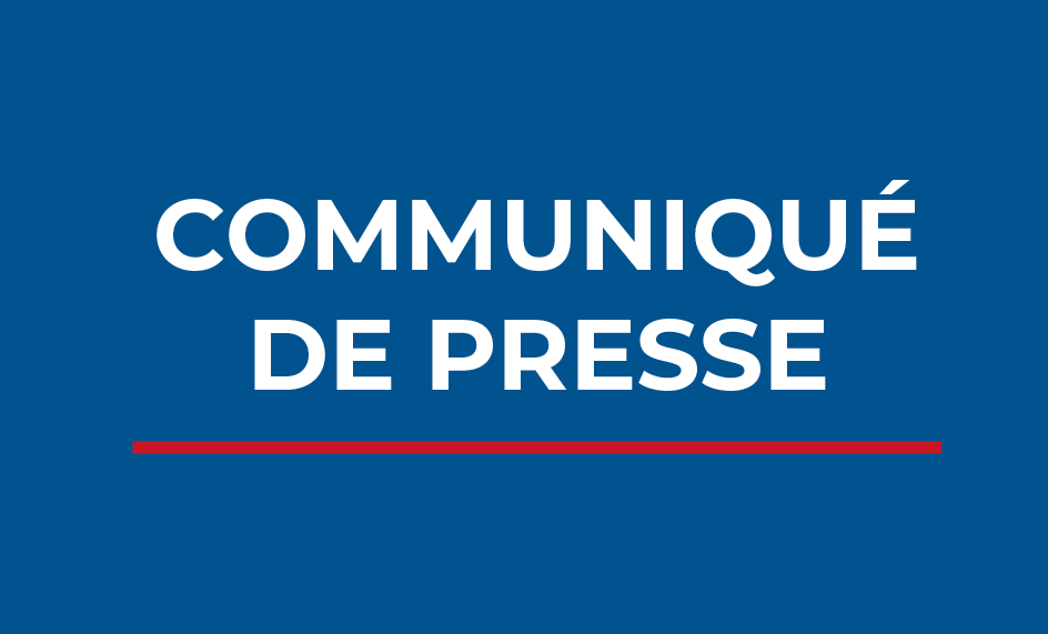 Communiqué de presse