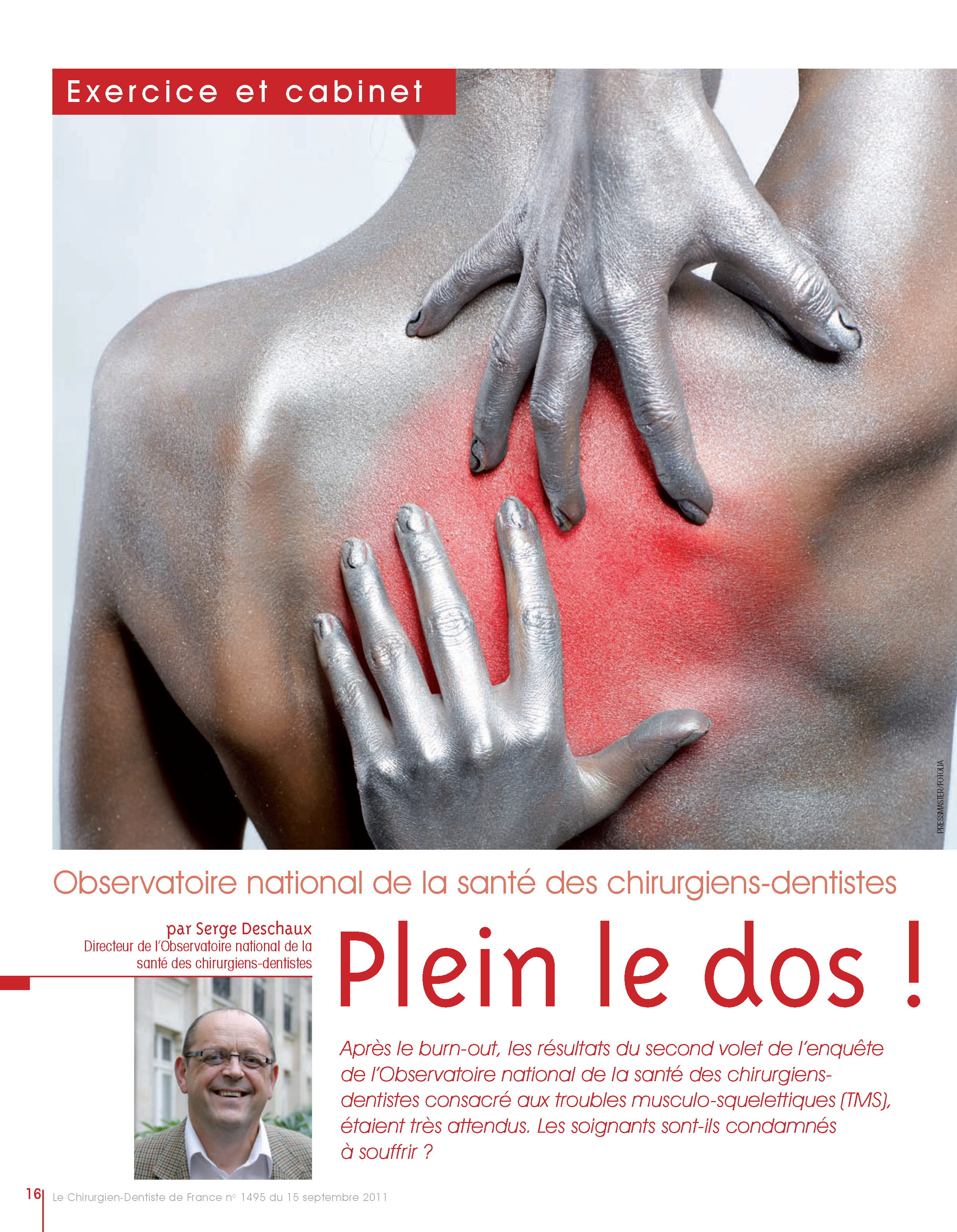 Burn-out des chirurgiens-dentistes : l'enquête